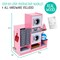 Lil' Jumbl Wooden Pretend Laundry Playset for Kids with Washer and Dryer
